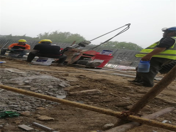 五龙口镇新建地基下沉回填土不实注浆加固施工